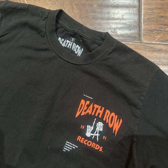 Death Row Records Hip Hop Graphic T-shirt - Picture 3 of 3